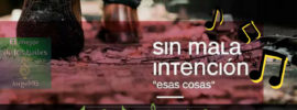 Unboxing de Esas cosas de Sin mala intención